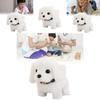 My Realistic Robot Puppy Plush Toy With Sound For Kids And Collectors