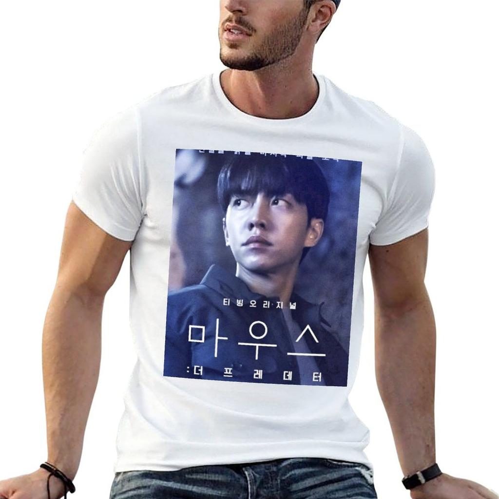 Copy of Copy of Mouse Kdrama - Lee Seung Gi T-Shirt man t shirt designer man t shirt heavy cott