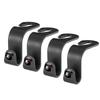 HIJK1 2/4pcs ABS Car Interior Seat Headrest Back Hanger Storage Hooks Valve Cap For VW R32 Golf Beetle EOS GTI Tiguan Passat Jetta MK4