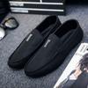 Men's Leather Shoes Soft Moccasin Suede Round Toe Flat Male Casual Shoe Loafers Legitimate Cowhide Low Price On Sale Summer Pu