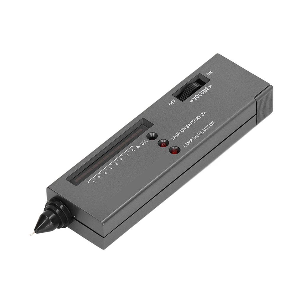 Penna Testatore Selezionatore Diamanti Alta Precisione Professionale con Lente d'Ingrandimento LED 30X per Gioielli