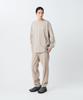 Soft Cotton Relaxed Logo T for Men and GREIGE M [Snow Peak] L/S TS-25AU010 Long-Sleeve T-Shirt Women,