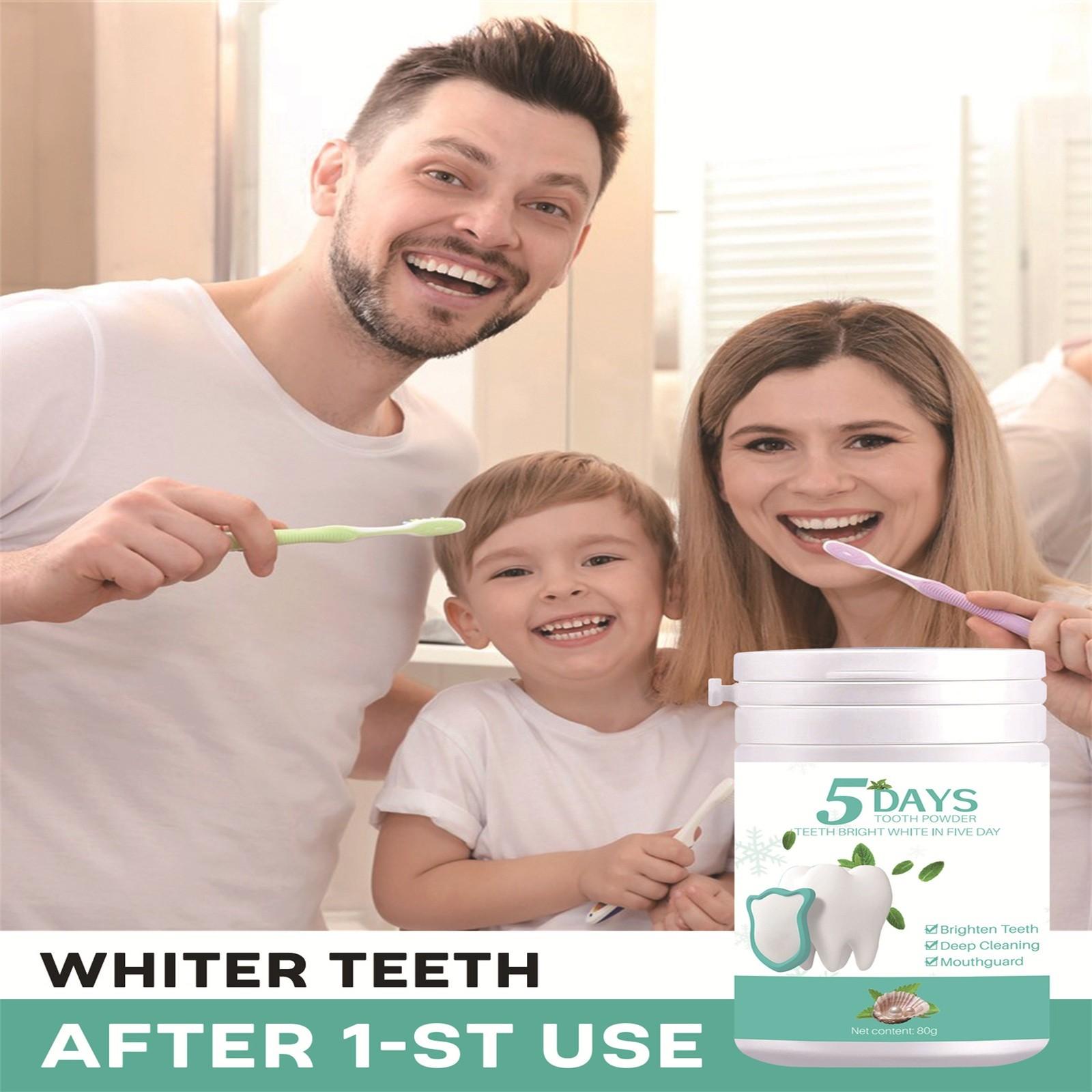 

Удаление зубного камня, осветление зубов, удаление запахов, освежение дыхания и чистка зубов порошком One Size