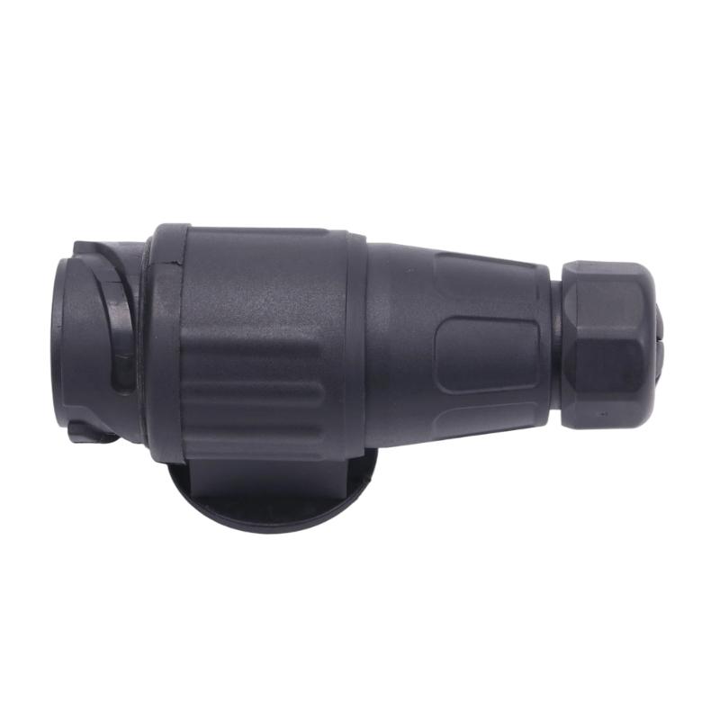 13-Pin Towing Vehicle Coupler for Trailer and Campers Electrical Connections, 12 V European-Style Interface for Lighting and Signal Circuits