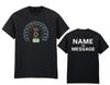 Herren 60. Geburtstag T-Shirt Herren Damen T-Shirts Top - Personalisierter Individueller Name Nachricht -Tachometer 1965
