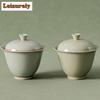 160ML Beixitang Handmade Ice Table Glaze  Tea Tureen Boutique Non Hot Ercai Gaiwan Tea Maker Cover Bowl Chinese Tea Set Craft