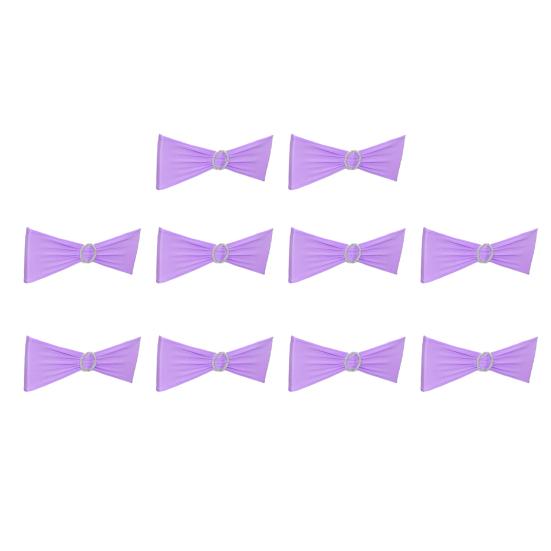 10Pcs Chair Back Flower Elastic Wrinkle-Resistant Chair Cover No-tie Chair Back Sleeve Hotels Weddings Decor