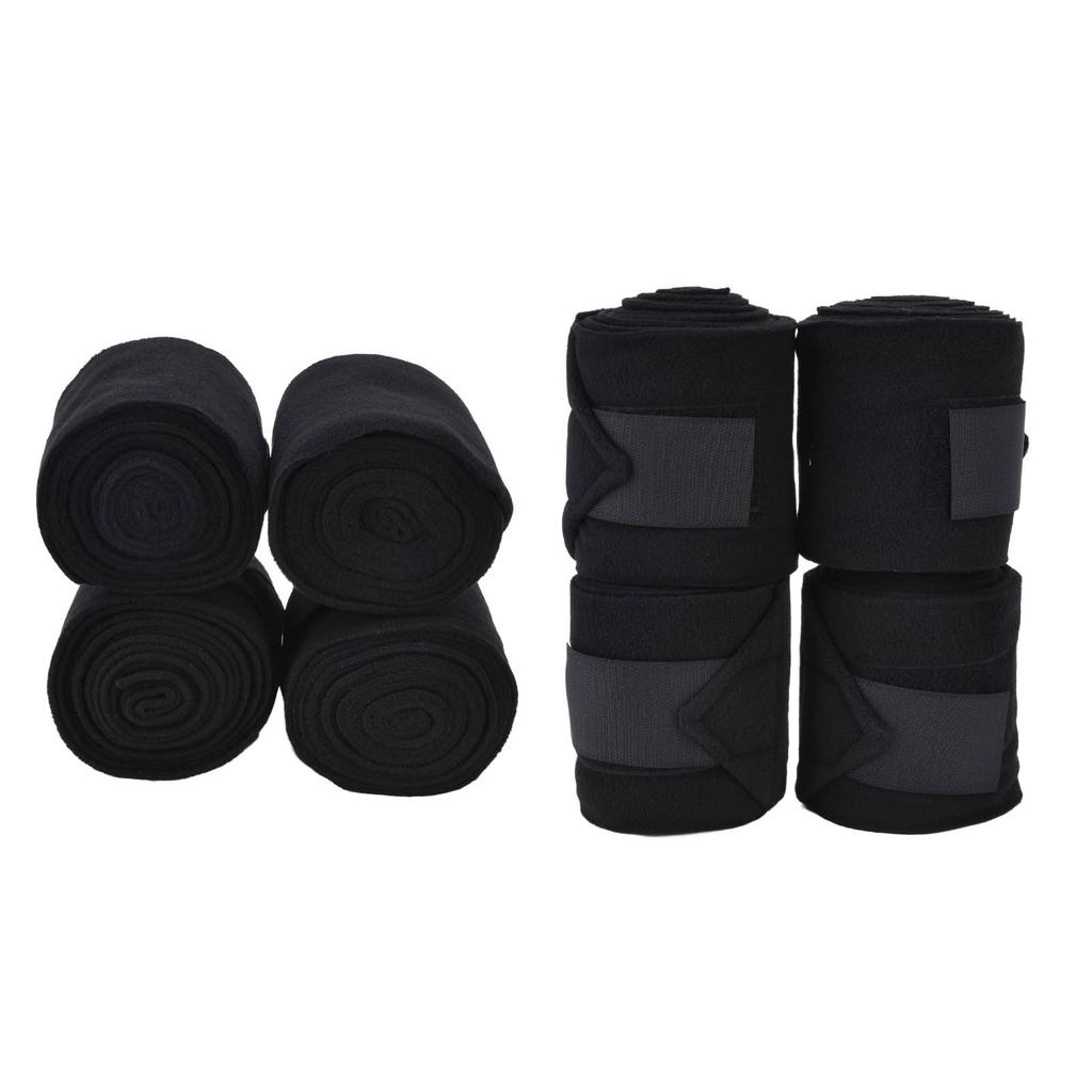 4Pcs Horse Leg Warp Self Adhesive Breathable Wear Resistant Animal Leg Bandage for Cows Horses