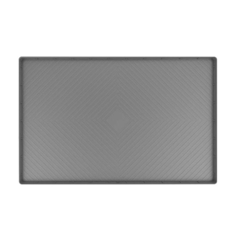 71x56CM Diamond Pattern Silicone Sink Mat and Dish Drying Pad