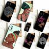 Beautiful Black Afro Girl Case For POCO X3 X6 F6 Pro M6 X5 F3 F5 M5s Xiaomi 13 14 Ultra 12 Lite 11T 12T 13T Pro Cover