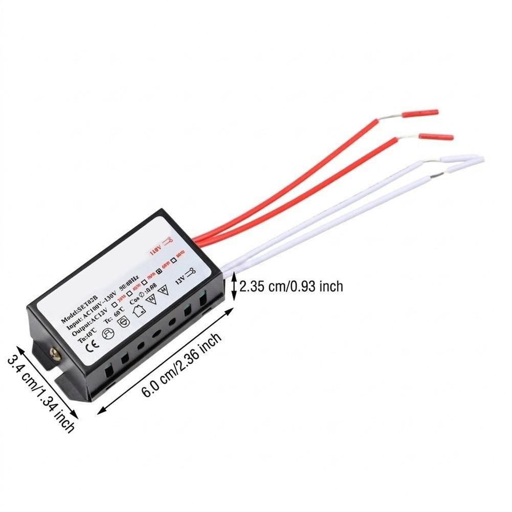 Halogen Electronic Transformer, 110V Output, 12V Input AC Output Transformer Suitable For Low-voltage Lighting Equipment