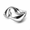 Irregular Fruit Plate Polished Stainless Steel Bowl Elegant for Tabletop