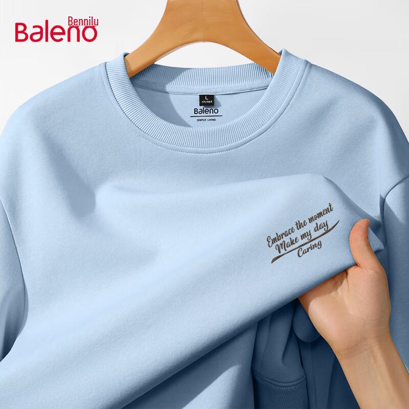 Baleno Men's Fall Heavyweight Crewneck Pullover Sweatshirt
