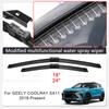 Car Modify Front Windshield Water Spray Wiper Blades For GEELY COOLRAY PREFACE EMGRAND BINRAY Auto Wet Arm Cleaning Wiper