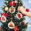 Unfinished Christmas Wood Slices with Rope Kit Festival Party Front Door Wall