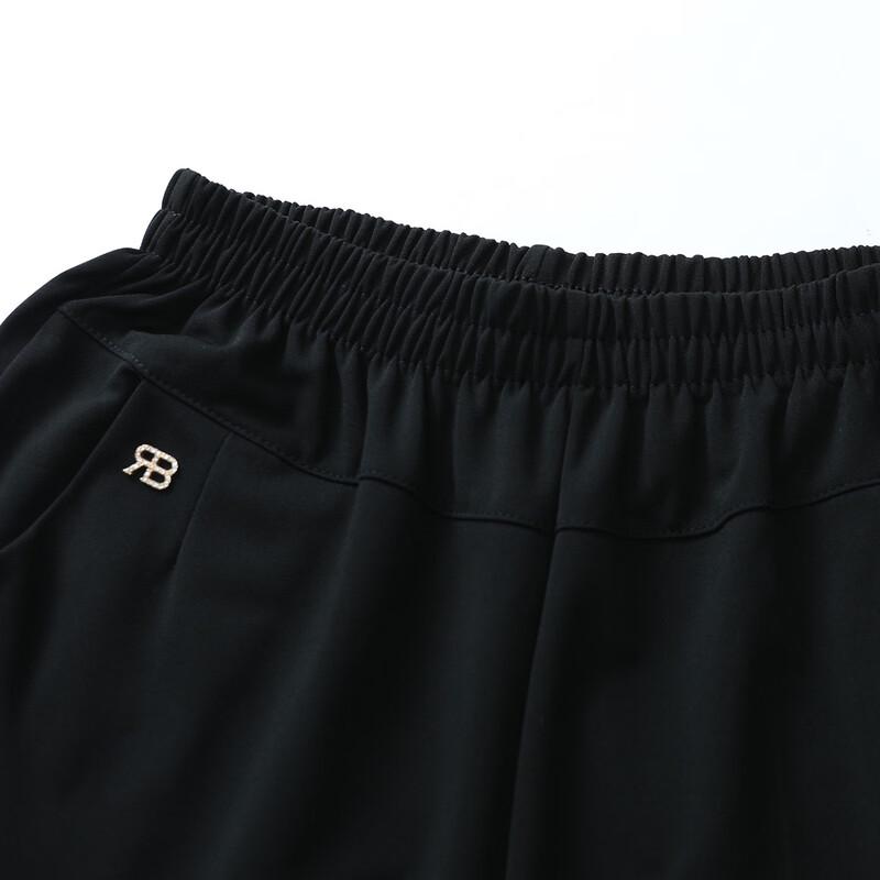 Pasite Women's Elastic Waist Tapered Casual Pants