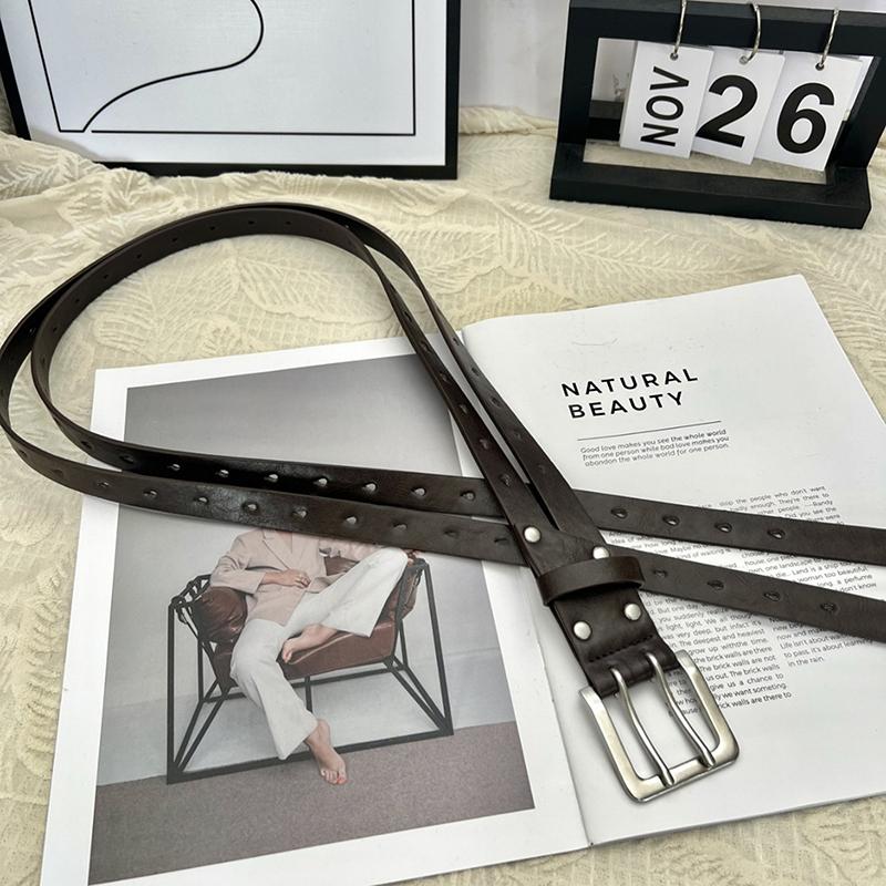 Design Sense Detachable Double-Breasted Belt For Women A Niche Personalized Versatile Belt With Skirt Jeans And Decoration