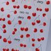 1pc 3D Super Cute Juicy Cherry Nail Art Stickers, DIY Fruit Nail Stickers, Self-Adhesive, DIY Nail Decor, Nail Accessories