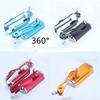 1 Pair Rearview Mirror 8mm And 10mm Aluminum Alloy Mirror Assemblies