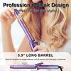 Hatteker US Lockenstab Großes Volumen Schädigt das Haar Nicht Dauerhafte Locken Negative Ionen 25mm Pony Langlebiges Styling Elektrischer Lockenstab