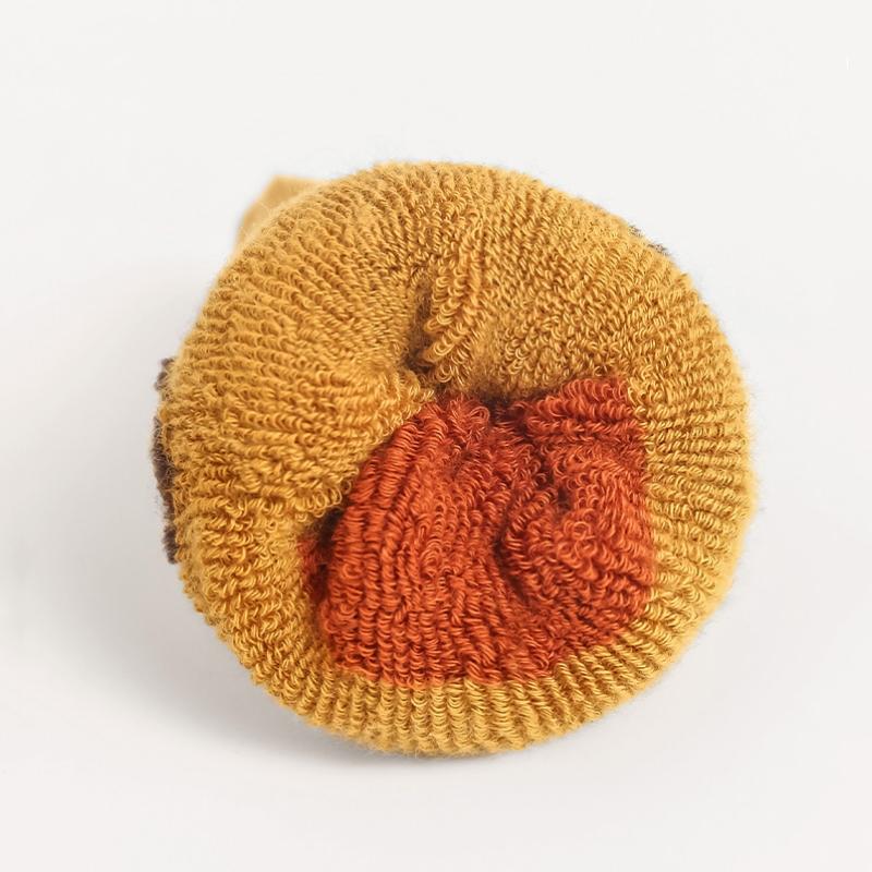 Cartoon Baby Terry Socks Cute Mid Tube Socks Children Warm Stockings 0-3year Kids Infants Spring Autumn Socks