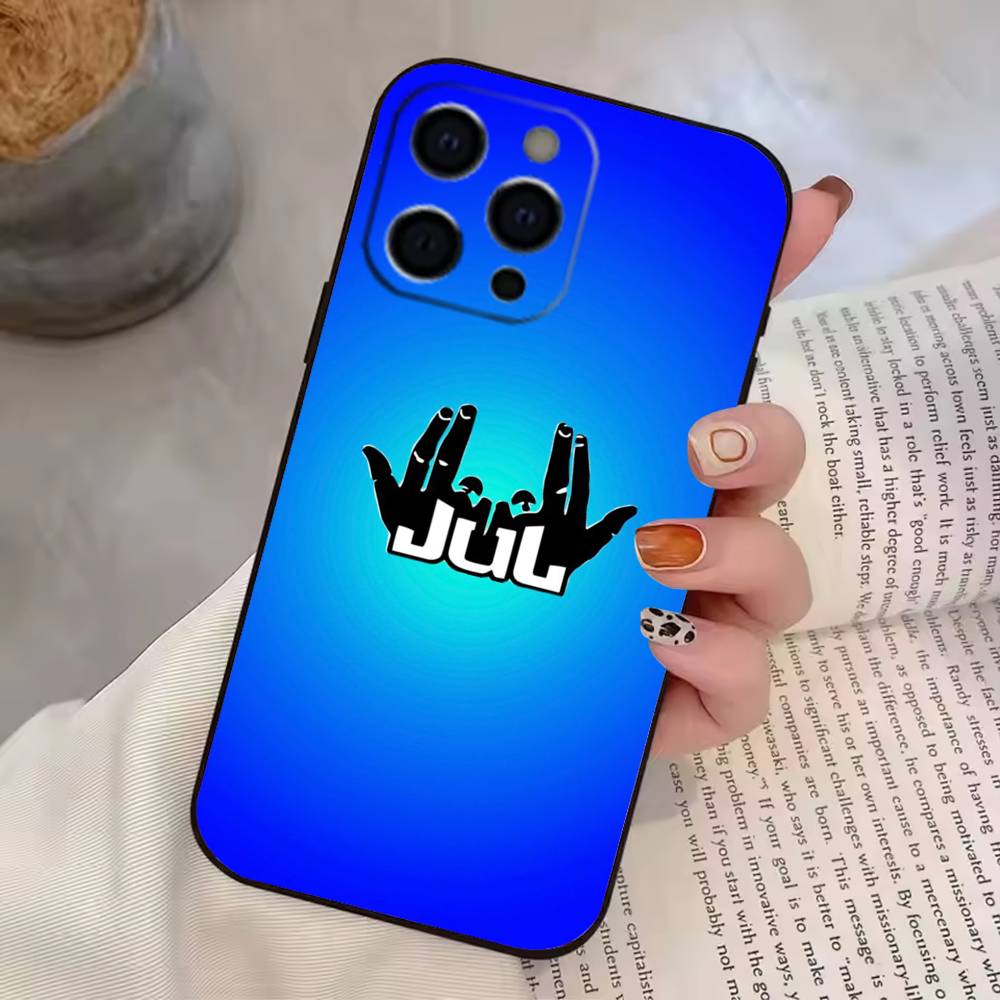 Rapper JuL C est P-Pas D-Des Lol Phone Case For iPhone 17, 16,15,14,13,12,11 Plus,Pro Max, Others Soft Black Cover iPhone13PRO