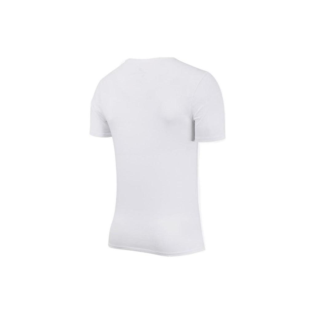 Nike Logo Letter Print Casual Sports Knitted Breathable Round Neck Short Sleeve T-Shirt Men T-Shirts White AQ5189-106