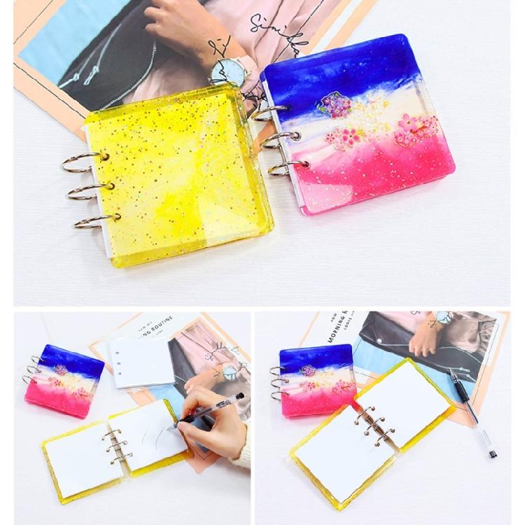 High Quality Flexible DIY Silicone Mold for Notebook Cover Keychain Phone Case