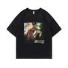 Machine Girl WLFGRL Ghost Graphic T-shirt Men Women Rock Electronic Music O-collar T Shirts Male Casual Pure Cotton Short Sleeve