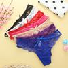 women g-string sexy lace underwear ladies panties lingerie bikini underwear pants thong intimatewear 1pcs/lot js6804