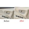 For Nissan Murano 2015-2021 Silver Matte Inner Interior Door Handle Cover Trim