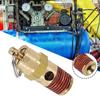 New 1/4\" NPT 125 PSI Air Compressor Safety Relief Pressure Valve Tank OUT Off Brass Safety Valve Air Compressor Check Valve