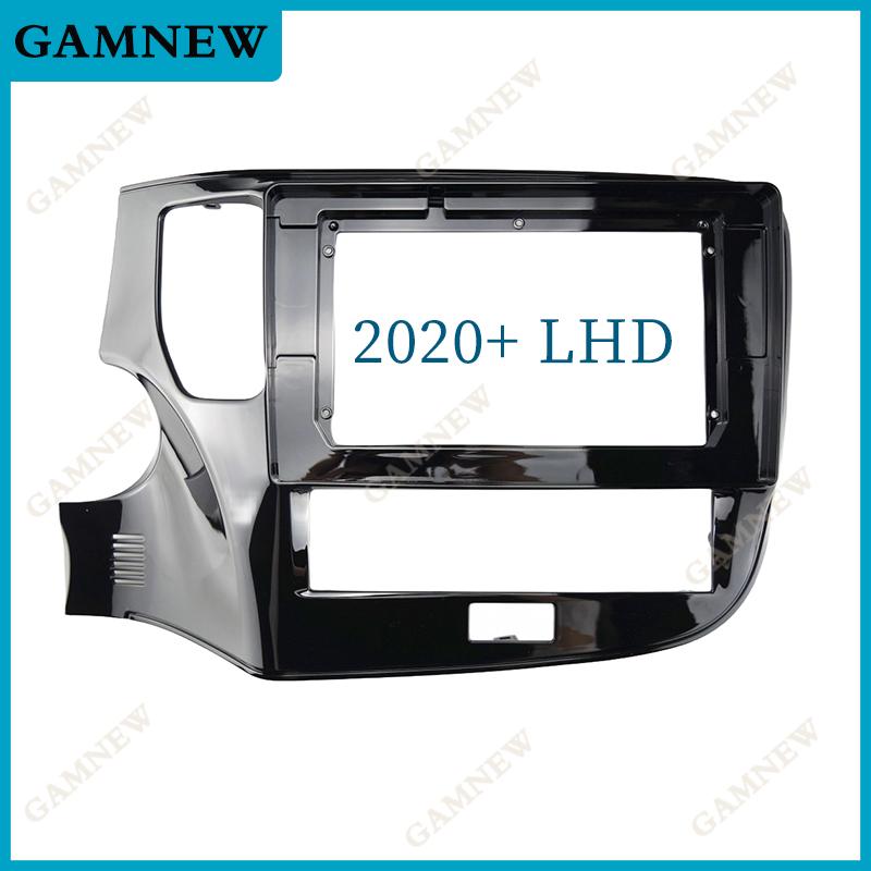 

9 дюймов 10 дюймов Автомобильная рамка Фасция Адаптер Android Радио Панель для установки в приборную панель Комплект для Mitsubishi Outlander 2014-2021 2020 LHD