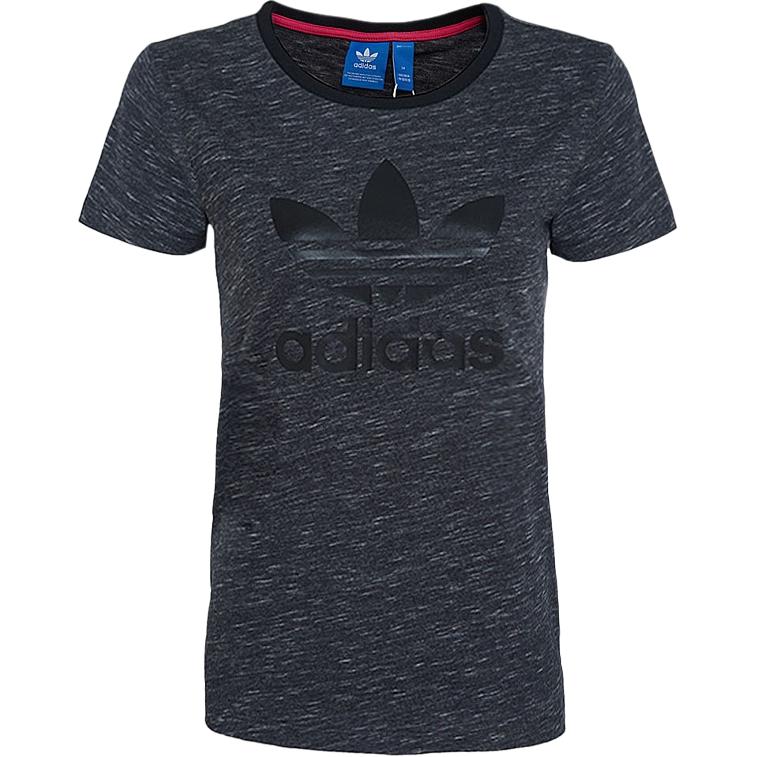 Adidas Originals Lifestyle Повседневная серия Круглый вырез Пуловер Короткий рукав Футболка Женские футболки AY7904 M