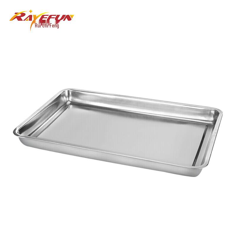 RAYEFUN Commercial Stainless Steel Steamer Tray