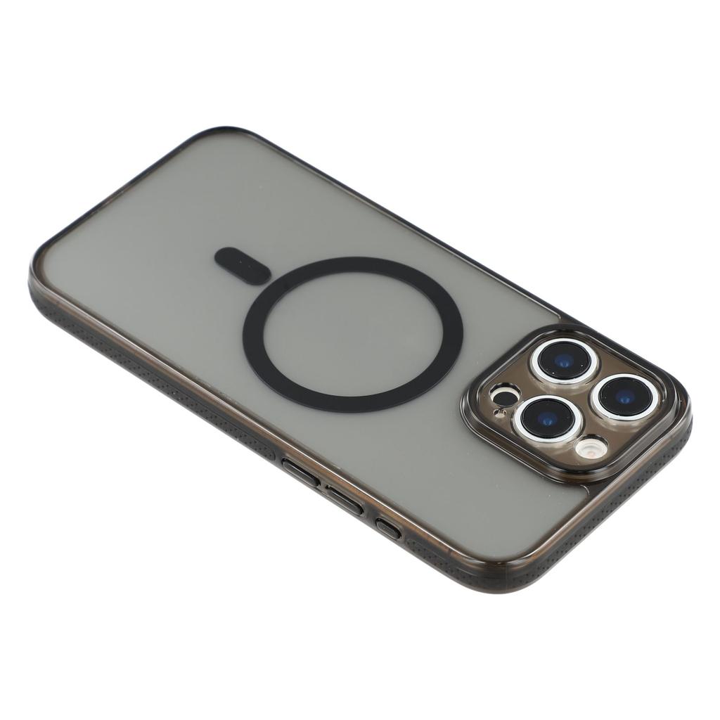 X-LEVEL For iPhone 16 Pro Max Magnetic Case PC TPU Translucent Phone Back Cover