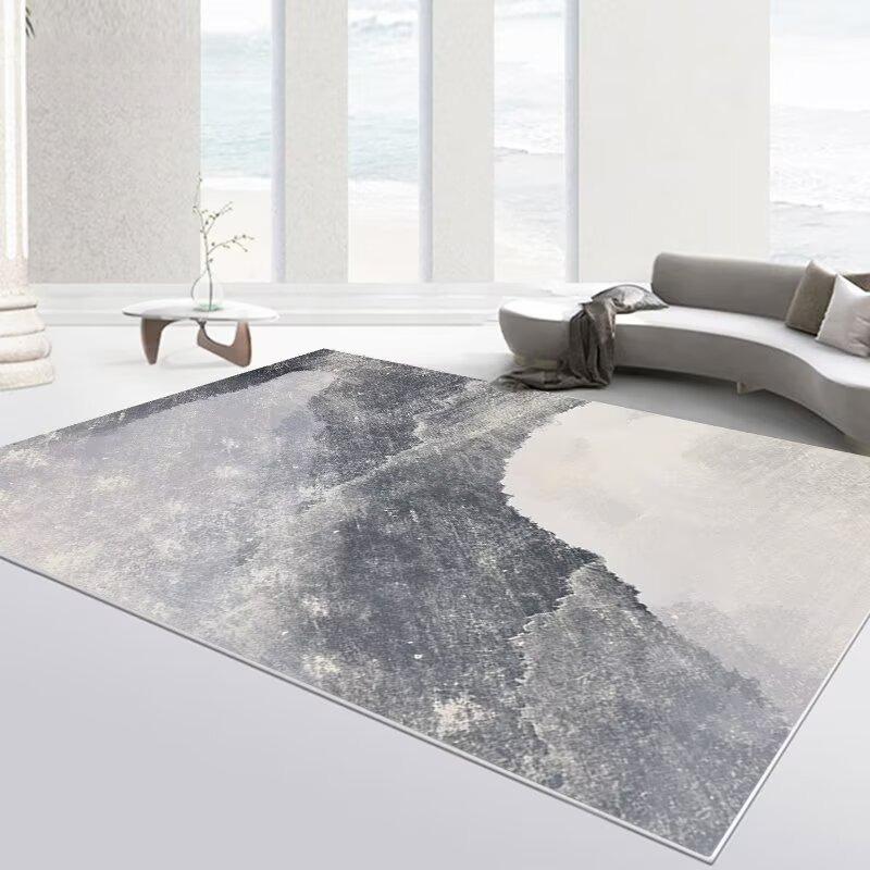 Nordic Abstract Carpet Living Room Home Rendering Decoration Sofa Large Area Rugs 200x300 Ink Splash Non-slip Mat Customizable