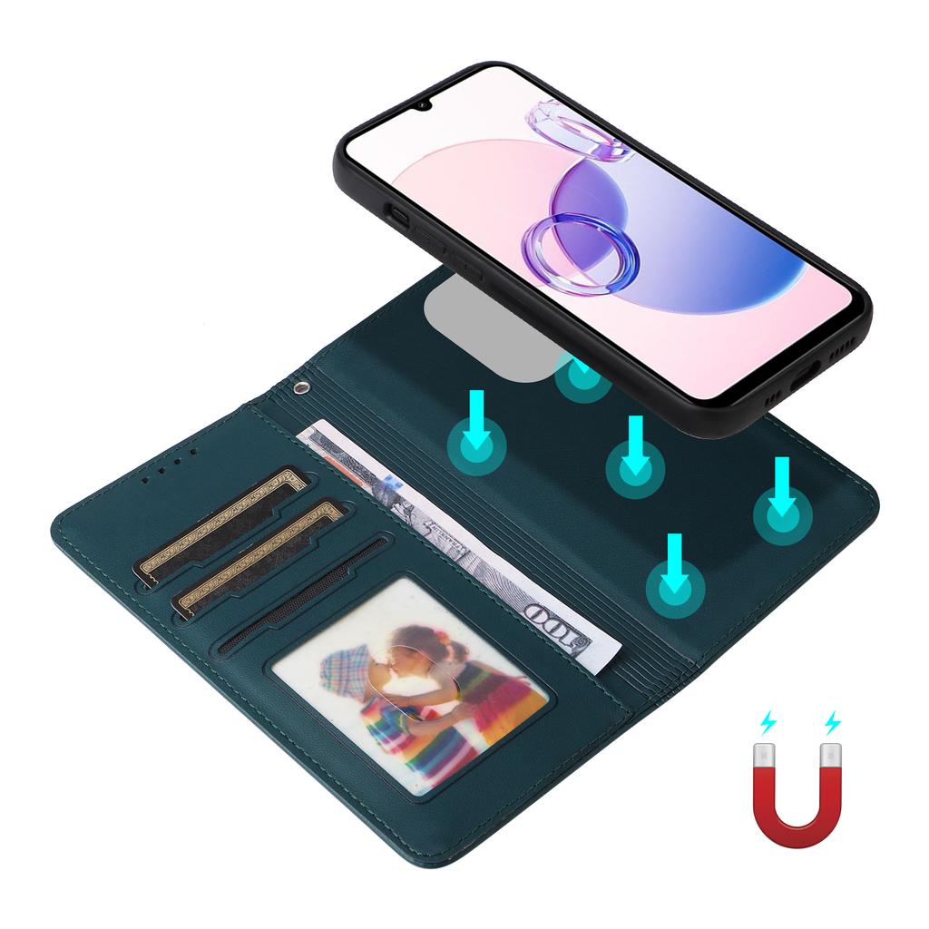 For Xiaomi Redmi 13C 5G/13C 4G/13R 5G/Poco M6 5G Magnetic Case BETOPNICE Detachable PU Leather Phone Cover with Strap