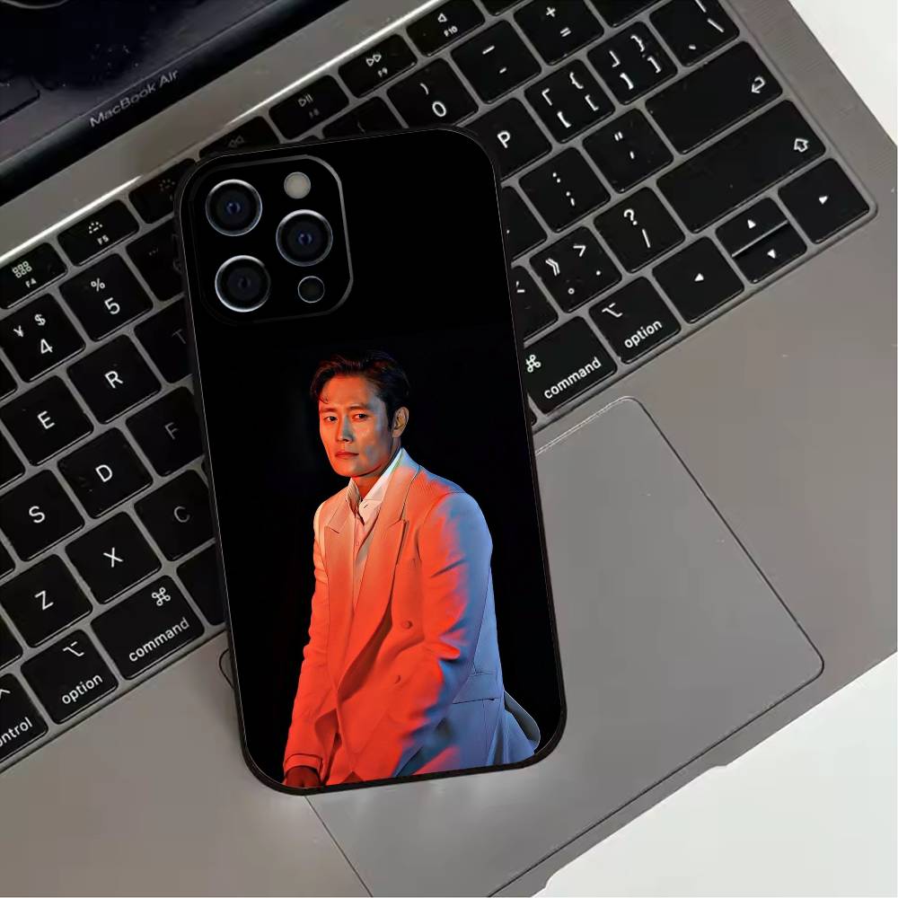 Lee B-Byung H-Hun Actor Phone Case For iPhone 17,16,15,14,13,12,11 Plus,Pro Max,XS,Soft Silicone Black Cover