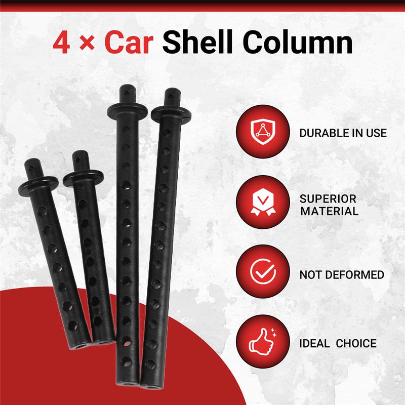 Practical 4Pcs/Lot Model Car Shell Column L70Mm/110Mm Front Rear Body Post Mount R86018 Standoff Pillar for RGT 86100 1/10 RC Ca