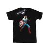 Marvel Womens/Ladies Falcon Is Captain America Cotton Boyfriend T-Shirt
