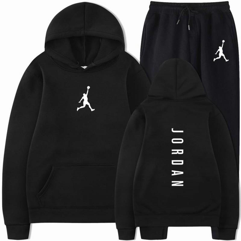 Mens Hoodie Tracksuit Set 2026 Fall Long Sleeve Sportswear Casual Outfit Gym Daily Wear