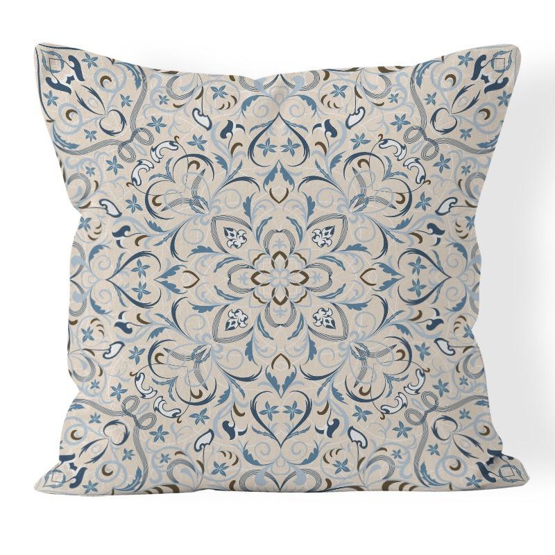 Bohemian Retro Style Decorative Car Cushion Office Bedroom Living Room Sofa Cushion Pillow Cover