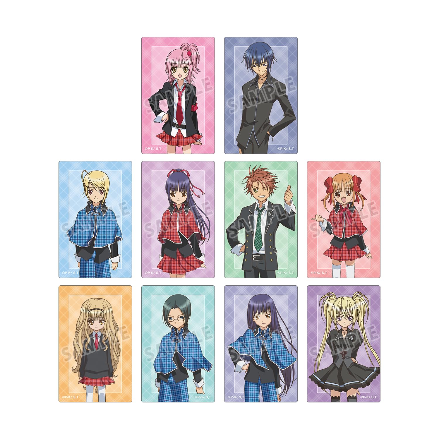 

TV Anime Trading Card Stickers Box of 10 “Shugo Chara!”