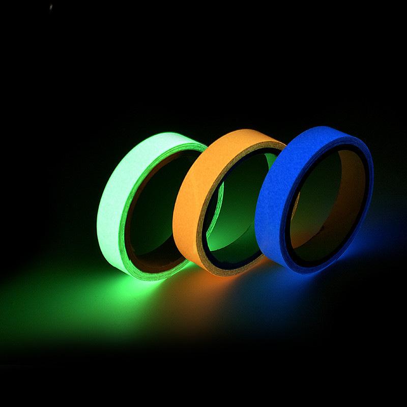 Self-Luminous Fluorescent Tape - 1 Meter Luminescent Warning Strip