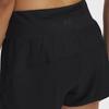 Under Armour Launch Heat Gear Womens Running Series UA Pro Two-In-One Durable Fashion Casual Sports Shorts Women Shorts Black 1389575-001