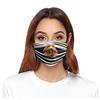 1PC Mask + 2 PC Filters General Dogs Prints Breathable Washable Mask Face Cover