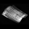 20 PCS Keratin Extension Heat Shield Guards - Multi Hole Long Rectangle Protector for Pre - Bonded & K - Tip Extensions Hair Extension Tools