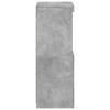 Vidaxl Szafka Z Oświetleniem Led, Szarość Betonu, 41X37X100 Cm