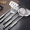 German Stainless Steel Stir-Fry Spatula & Ladle Kitchen Utensil Set
